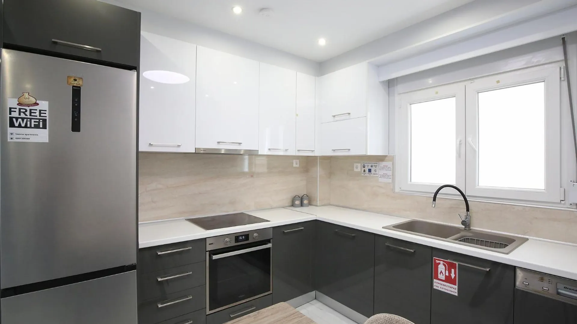 #E Ioanna Apartments 2 Bedrooms Soluň Řecko